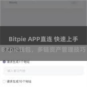 Bitpie APP直连 快速上手Bitpie钱包，多链资产管理技巧