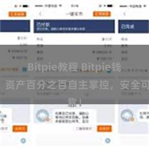 Bitpie教程 Bitpie钱包：资产百分之百自主掌控，安全可靠！