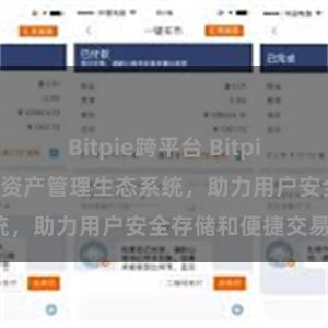 Bitpie跨平台 Bitpie钱包：打造数字资产管理生态系统，助力用户安全存储和便捷交易。