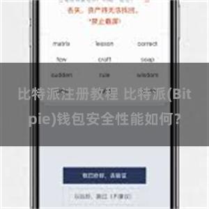 比特派注册教程 比特派(Bitpie)钱包安全性能如何？